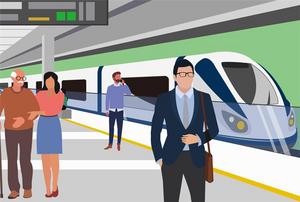 Effects of new stations on the Osaka-Higashi line