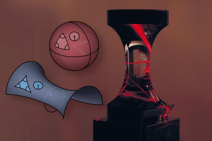 How Light Behaves in Curved Space