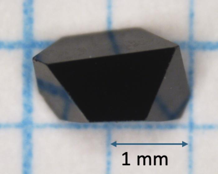 Zinc ferrite spinel crystal