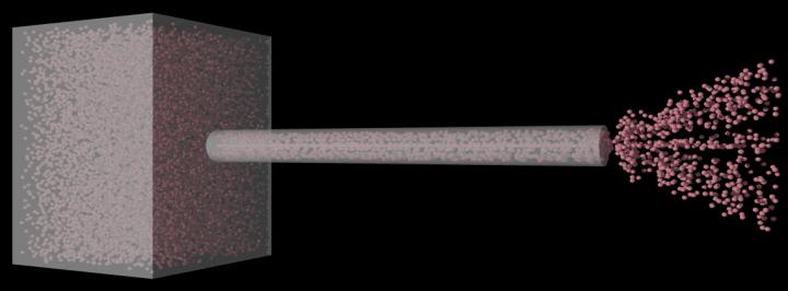 A Superfluid Faucet