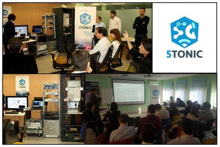 eXHAUL Project Demo at 5TONIC
