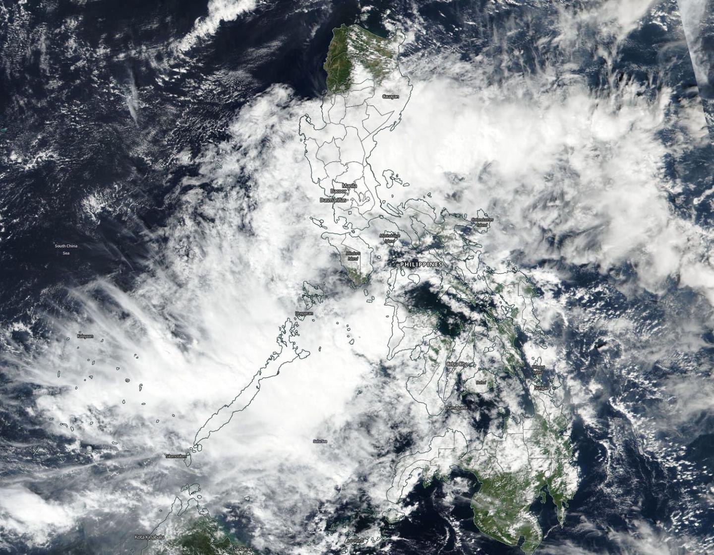 Suomi NPP Image of 33W