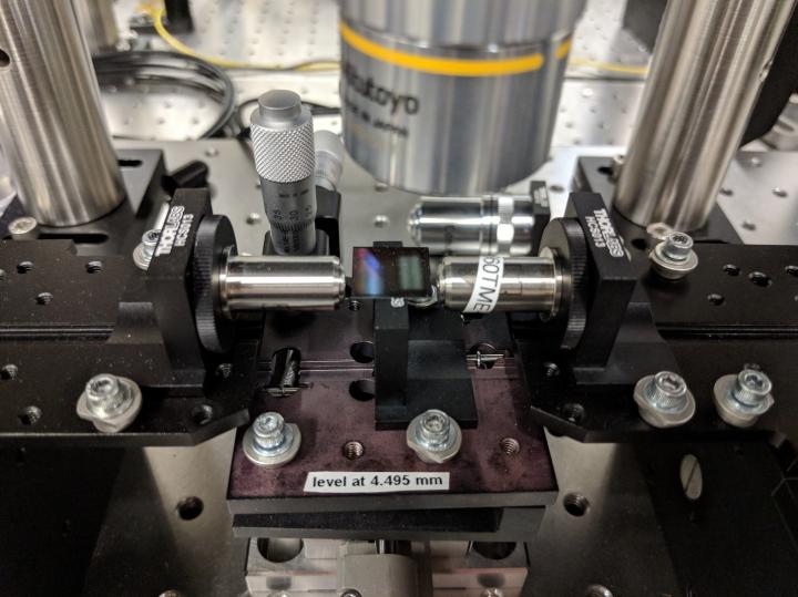 Nonlinear waveguide chip