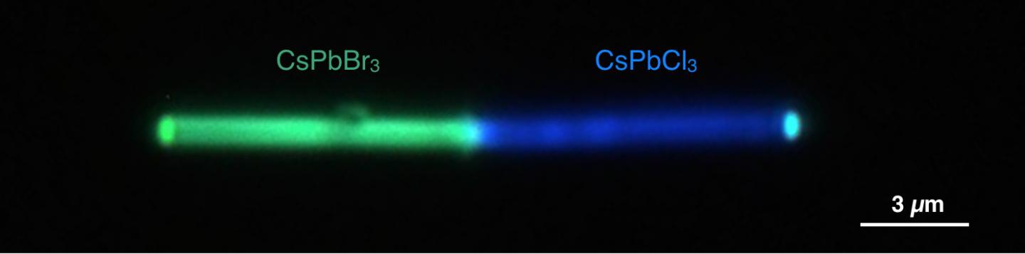 Nanowire Heterojunction-GreenBlue