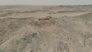 A small stone-built fortress (F41), located north of the wall on one of the roads that crosses the wall line.