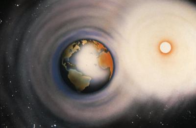 Sun and Earth