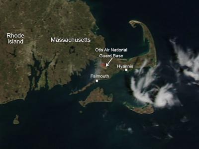 Fire in Cape Cod