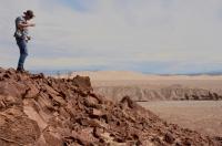 Iron-Rich Rocks in Death Valley, California