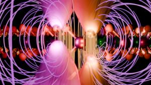 A monolayer of the transition metal dichalcogenide alloy MoWSe₂ with K⁺ and K⁻ valleys