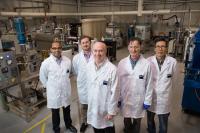 Professor Peter Talbot and His Team