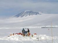 Seismograph Near Mount Erebus