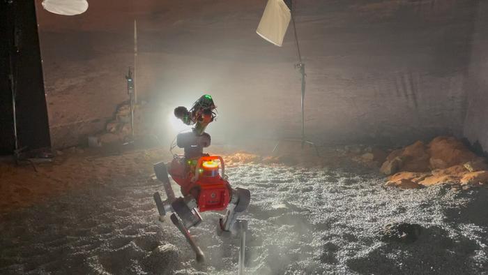 Robot in Marslabor