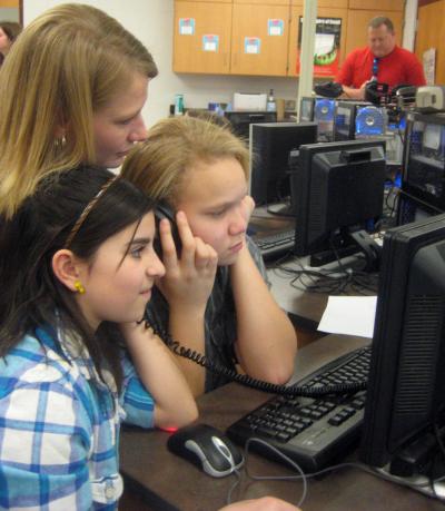 Christina Martin, Sarah Whitlock and Jessie Bale, Eastern Elementary and Middle School 