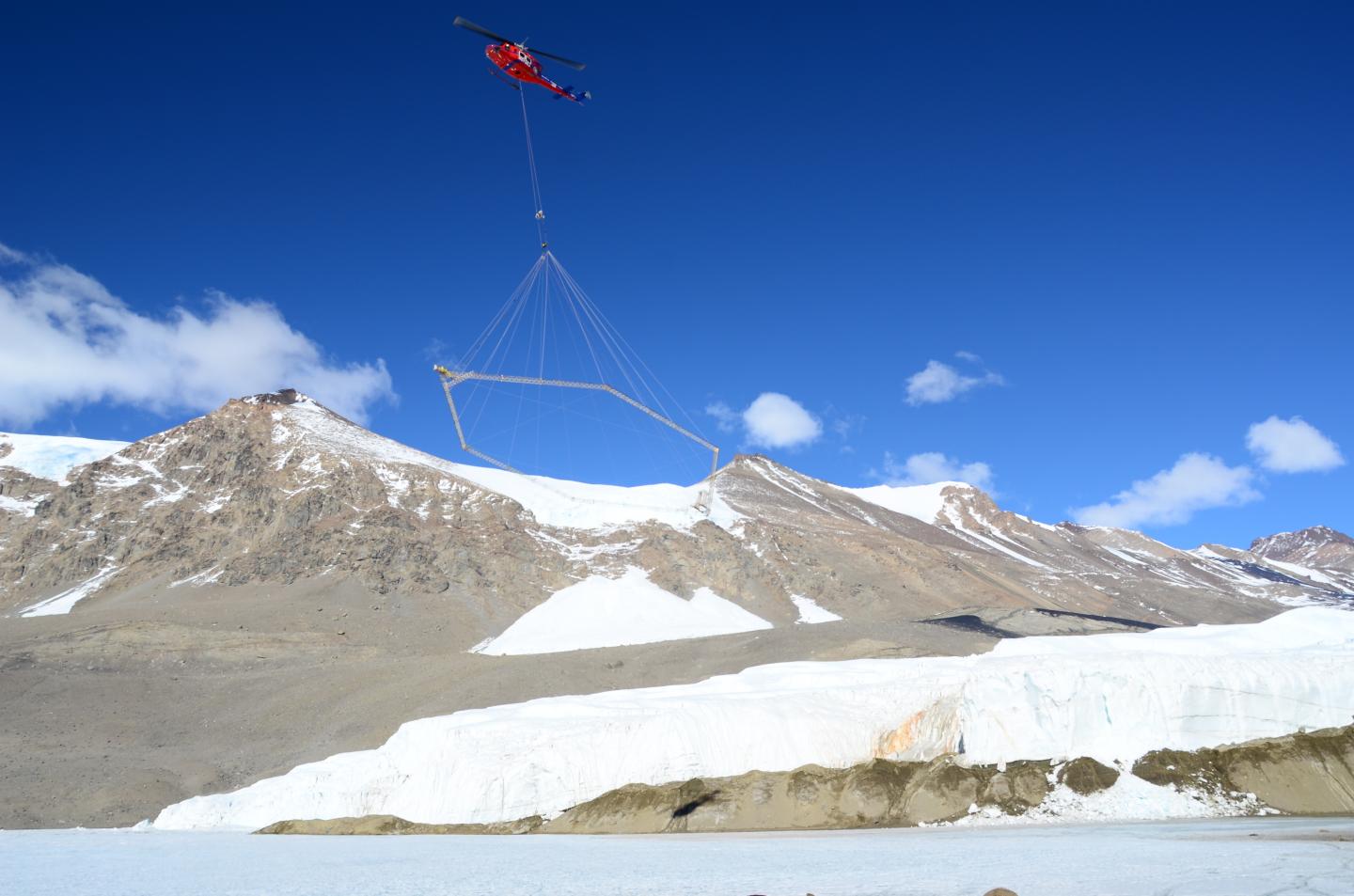Salty Aquifer in Antarctica