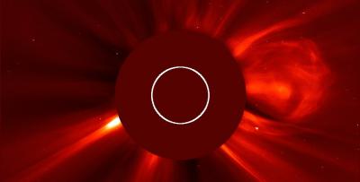 NASA Sees Third CME  -- April 21, 2013
