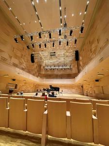The main auditorium at Estonian Academy of Music and Theatre