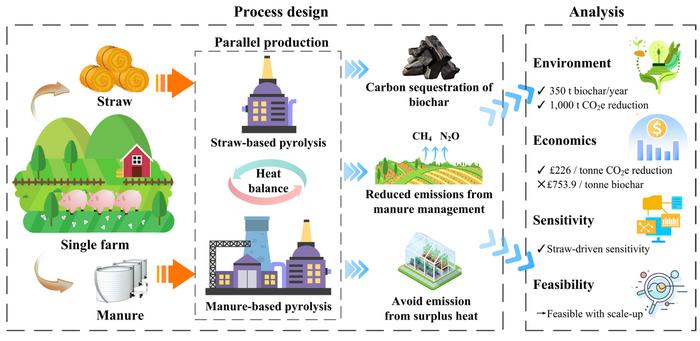 Environmental and economic assessment of biochar production systems from agricultural residues