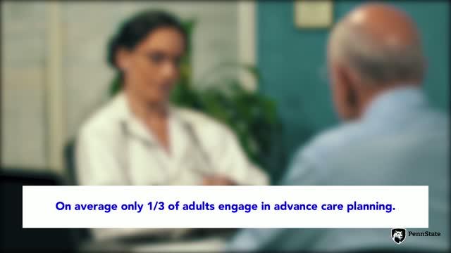 Penn State Researcher Shows End-of-life Game Spurs Advance Care Planning