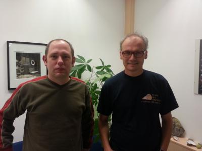 Ulrich Technau und Yehu Moran, University of Vienna 