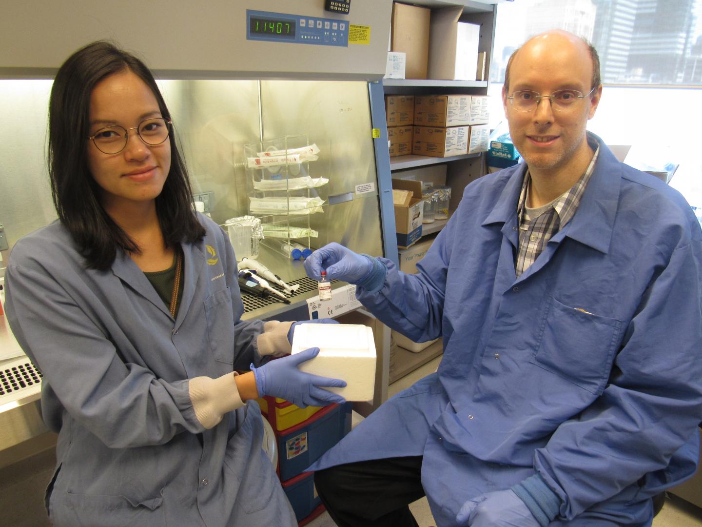 Dr. Sue Tsai and Dr. Dan Winer, Toronto General Hospital