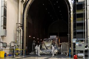 Roman WFI in Ball thermal vacuum chamber