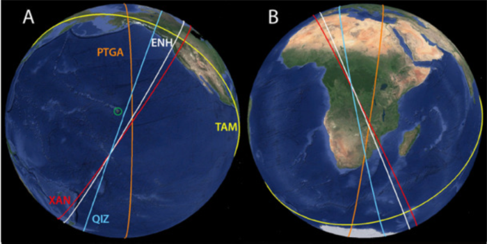Seismic energy reflection