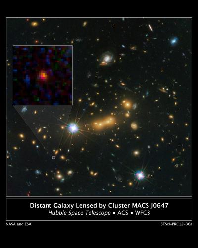 The Newly Discovered Galaxy, Named MACS0647-JD