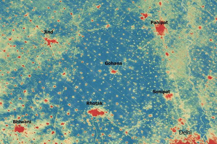 Urban heat islands in India