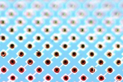 3-D Microchip Up Close