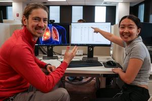 Flinders University researchers, Professor Michael Sorich and Yuan Gao