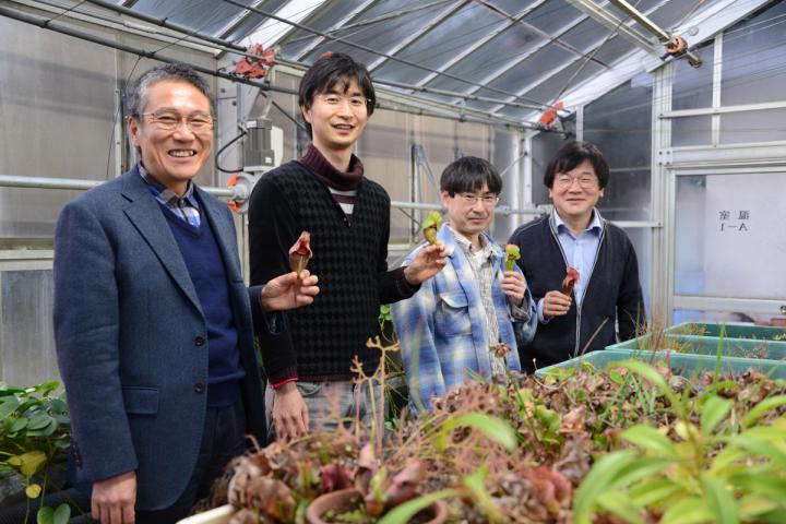 Mitsuyasu Hasebe, Kenji Fukushima, Dr. Hironori Fujita, and
