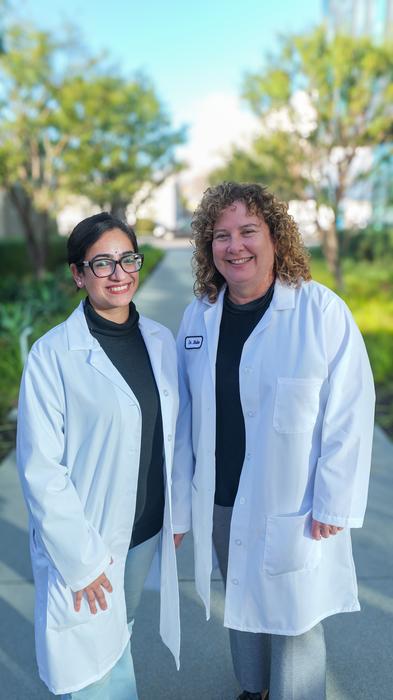 Pooja Choubey, PhD (left) and Michelle L. Matter, PhD (right)