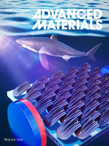 Front cover of the upcoming first July issue of Advanced Materials