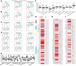 The differences in tumor immune microenvironment between patients with MET-mutant and MET-non-mutant tumors.