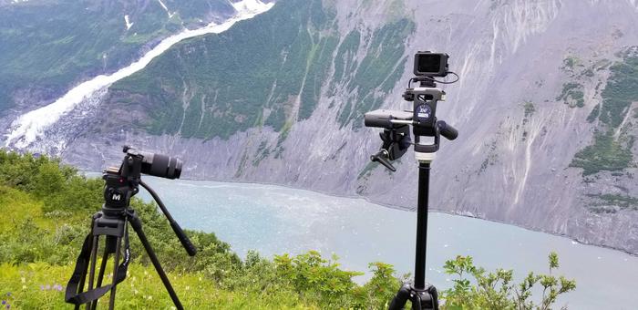 Cameras at Barry Arm