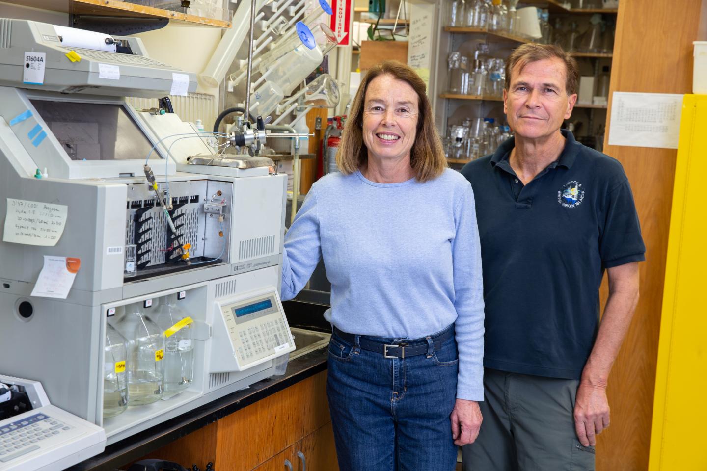 Pamela Maher and Wolfgang Fischer, Salk Institute