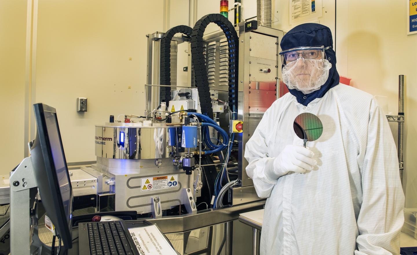 Semiconductor Wafer Produced with Chemical Vapor Deposition
