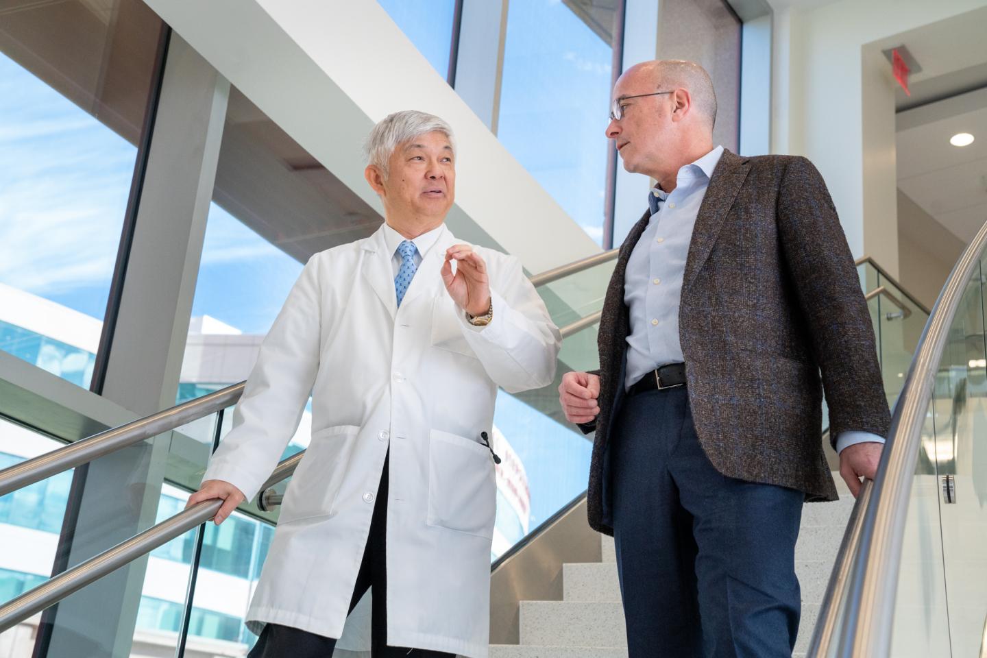 Dr. Pui and Dr. Galindo of St. Jude Children's Research Hospital (1 of 2)