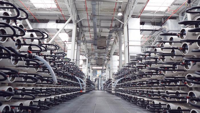 Reverse osmosis facility