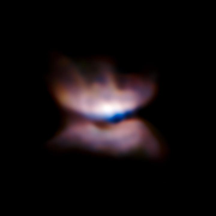 VLT/SPHERE Image of the Star L2 Puppis and Its Surroundings
