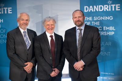 Lauritz B. Holm-Nielsen, Aarhus University, Iain Mattaj, EMBL, and Poul Nissen, Aarhus University