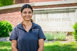 Ph.D. student Shreya Verma