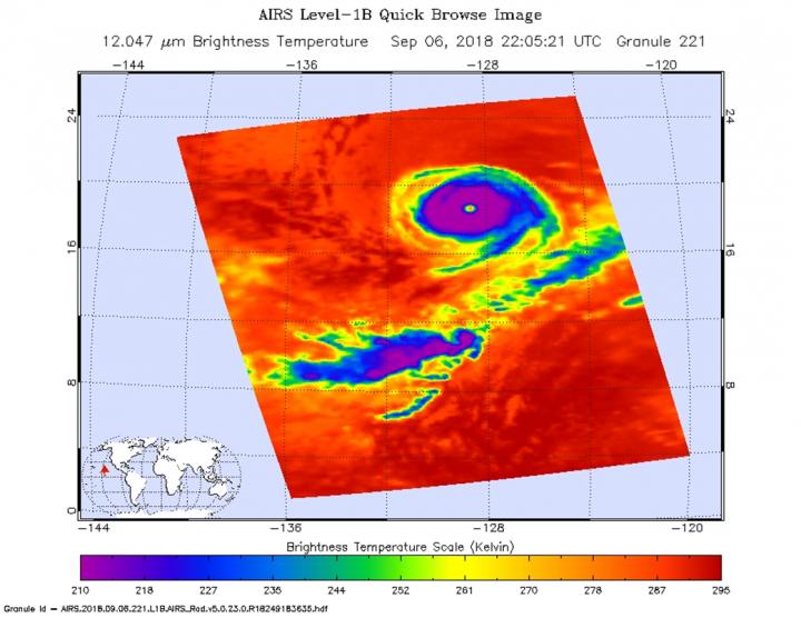AIRS Image of Olivia