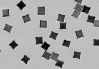 TEM of Rhodium Nanocubes