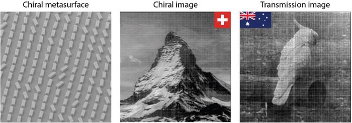 chiral metasurface experiment