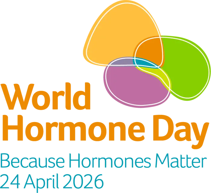 World Hormone Day logo (portrait)