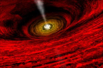 Black Hole Illustration