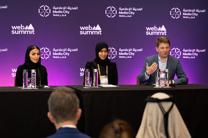 Web Summit Doha, Press conference, DEEP Qatar