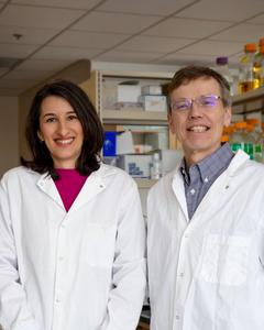Dr. Raluca Ostafe and Dr. Harm HogenEsch, Purdue University