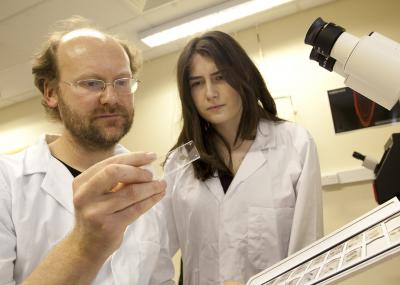 Dr, Adam Benham and Alice Appleby, Durham University